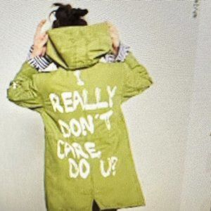 I really don't care do u? (Wall decor)